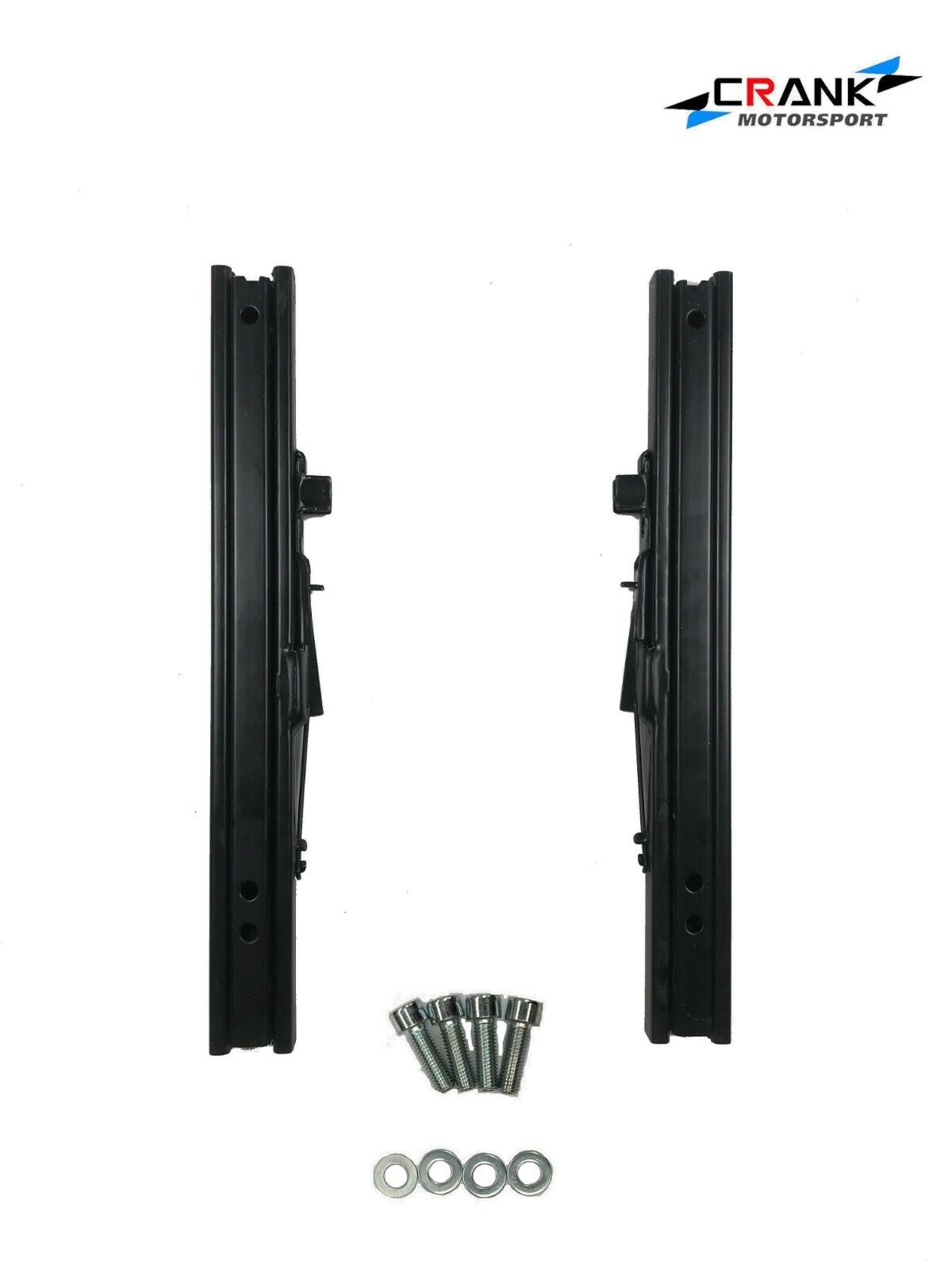 Crank Motorsport Heavy Duty Universal Seat Slider Rails – BRIDE / RECARO / SPARCO Compatible – Racing Seat Sliders