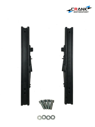Crank Motorsport Heavy Duty Universal Seat Slider Rails – BRIDE / RECARO / SPARCO Compatible – Racing Seat Sliders