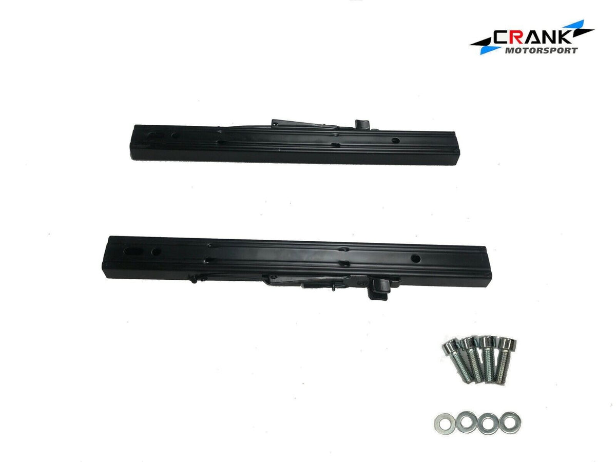 Crank Motorsport Heavy Duty Universal Seat Slider Rails – BRIDE / RECARO / SPARCO Compatible – Racing Seat Sliders