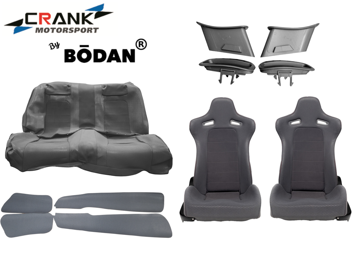 Crank Motorsport Nissan Skyline R34 GTR V-Spec I Grey Interior Package