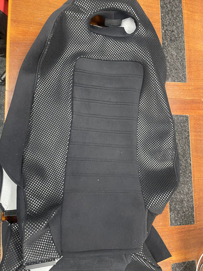 1x Crank Motorsport Nissan Skyline R32-R33 GTR Vspec II Style Black Front Seat Replacement Skin