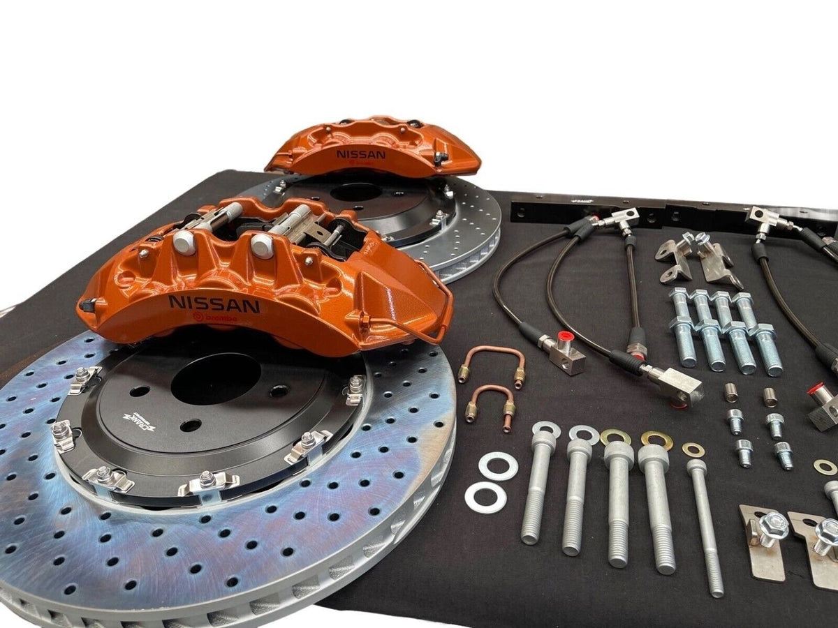 R35 GTR Brake Kit Conversion – Skyline R32/R33/R34 – J-Hook Rotors