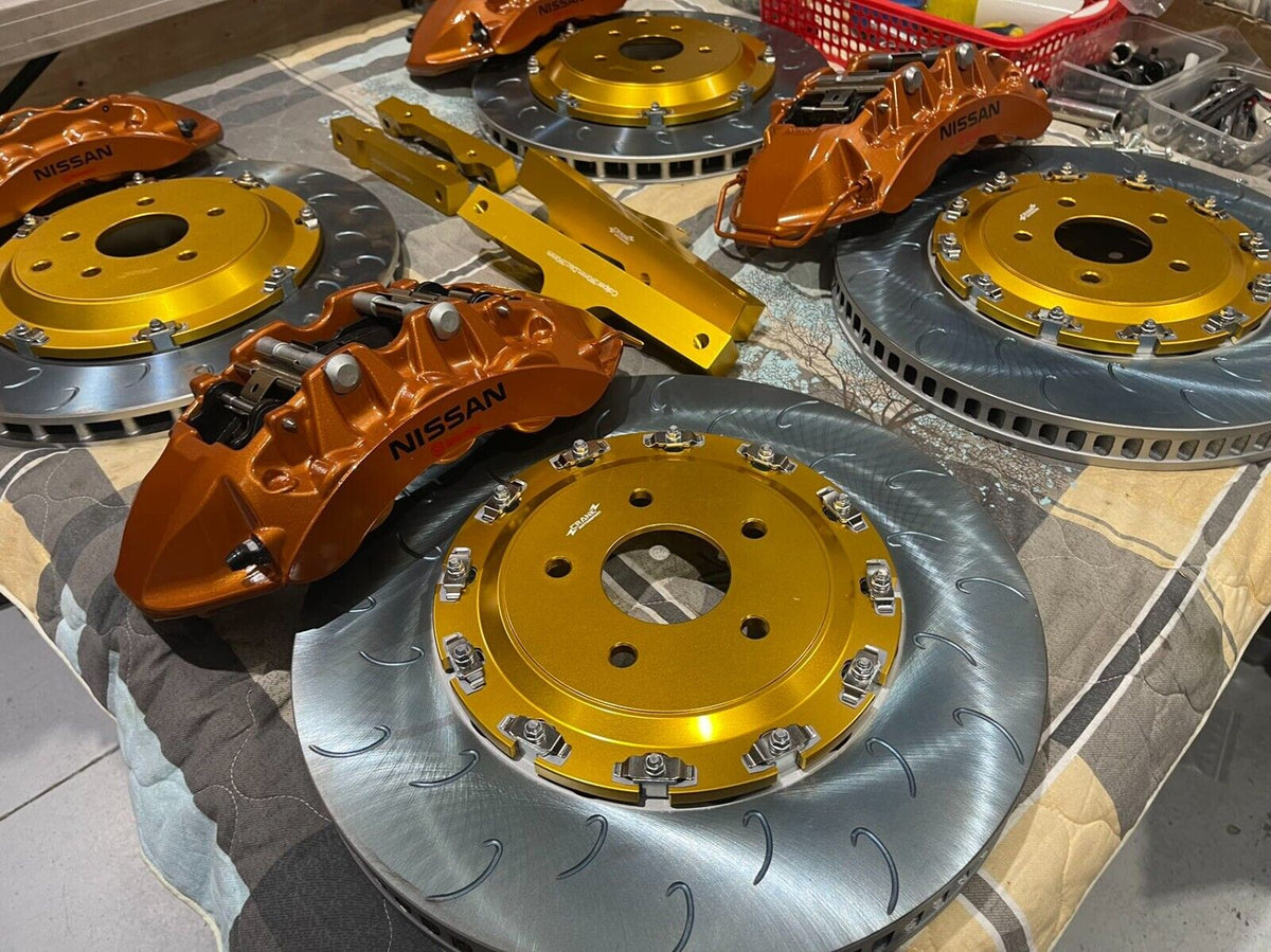 R35 GTR Brake Kit Conversion – Skyline R32/R33/R34 – J-Hook Rotors