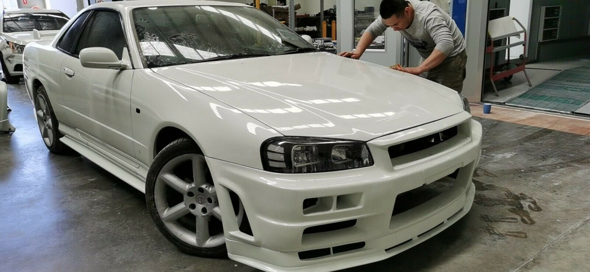 Skyline R34 GTR Conversion East Bear Style Body Kit – Rear Bumper Only (GT/GTT)