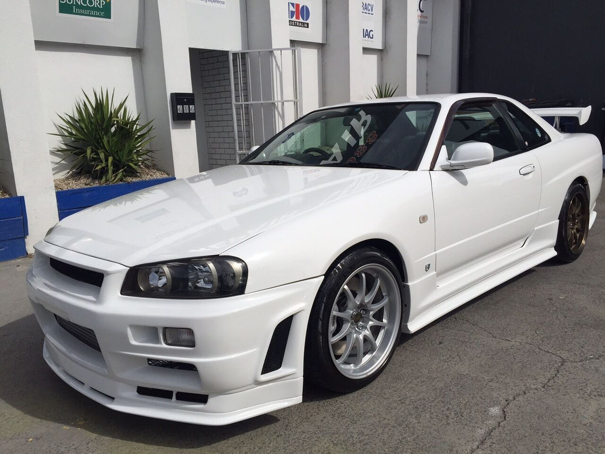 Skyline R34 GTR Conversion East Bear Style Body Kit – Rear Bumper Only (GT/GTT)