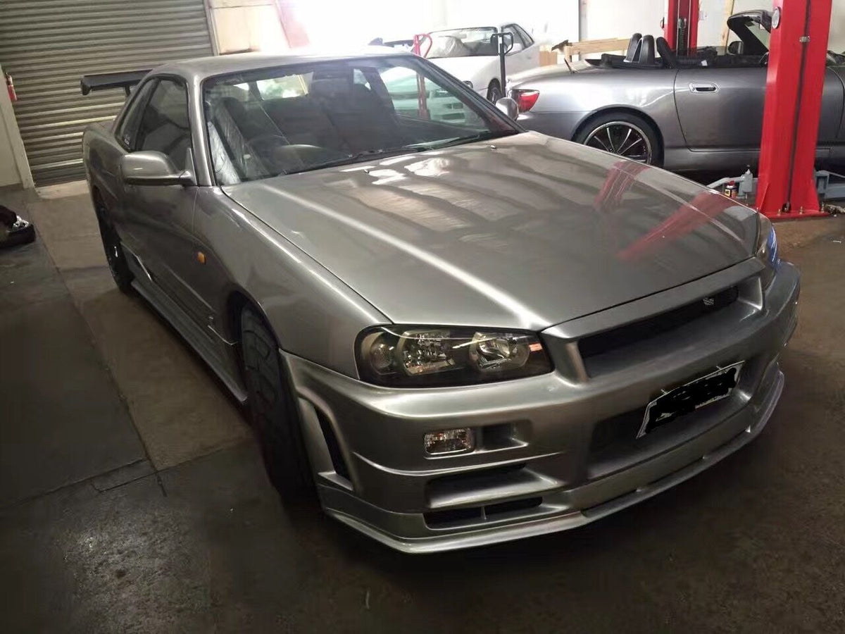 Skyline R34 GTR Conversion East Bear Style Body Kit – Rear Bumper Only (GT/GTT)