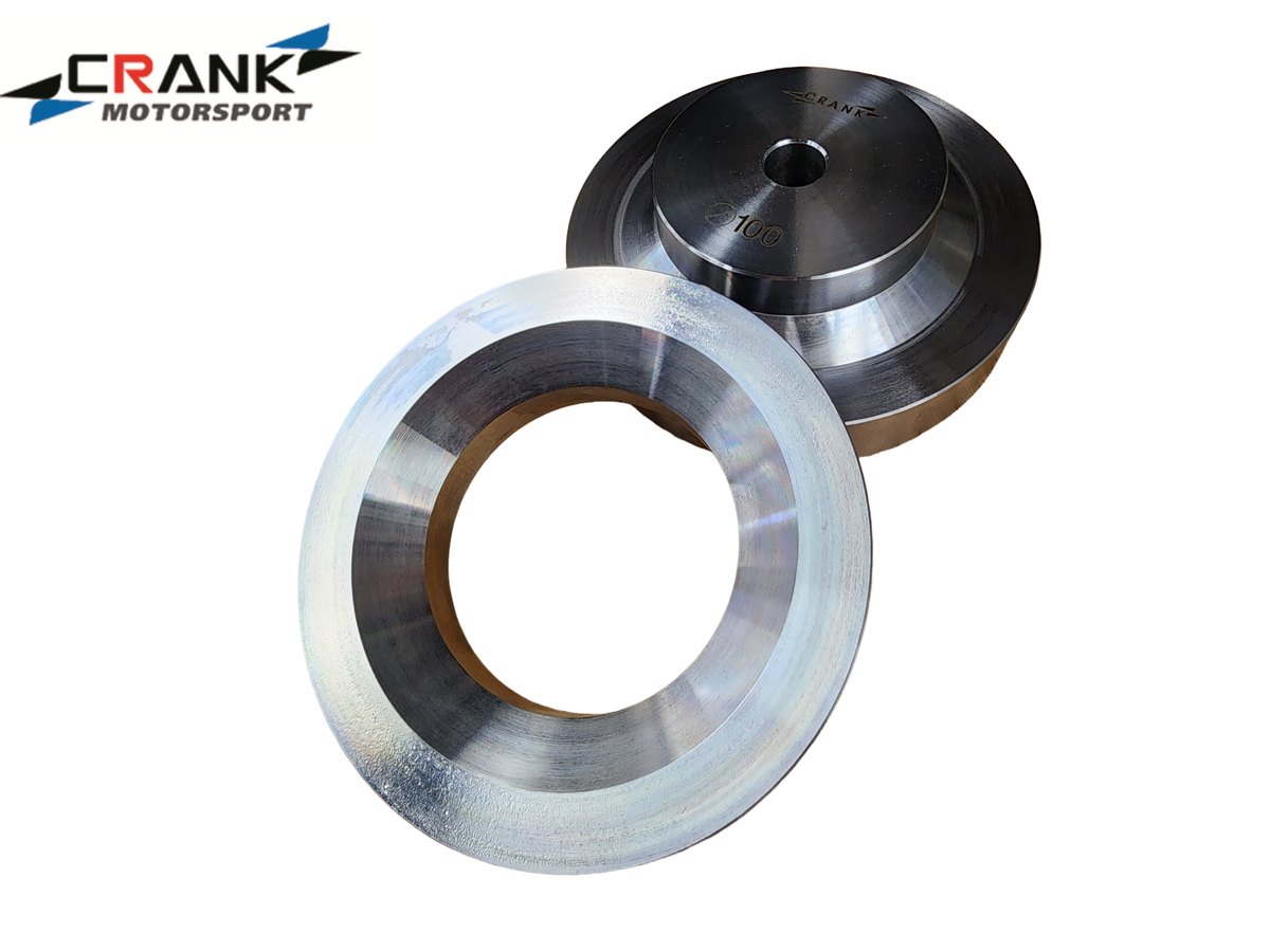 Crank Motorsport 2 Pcs TAPER Shape Dimple Die – 100 mm Shaft (4")