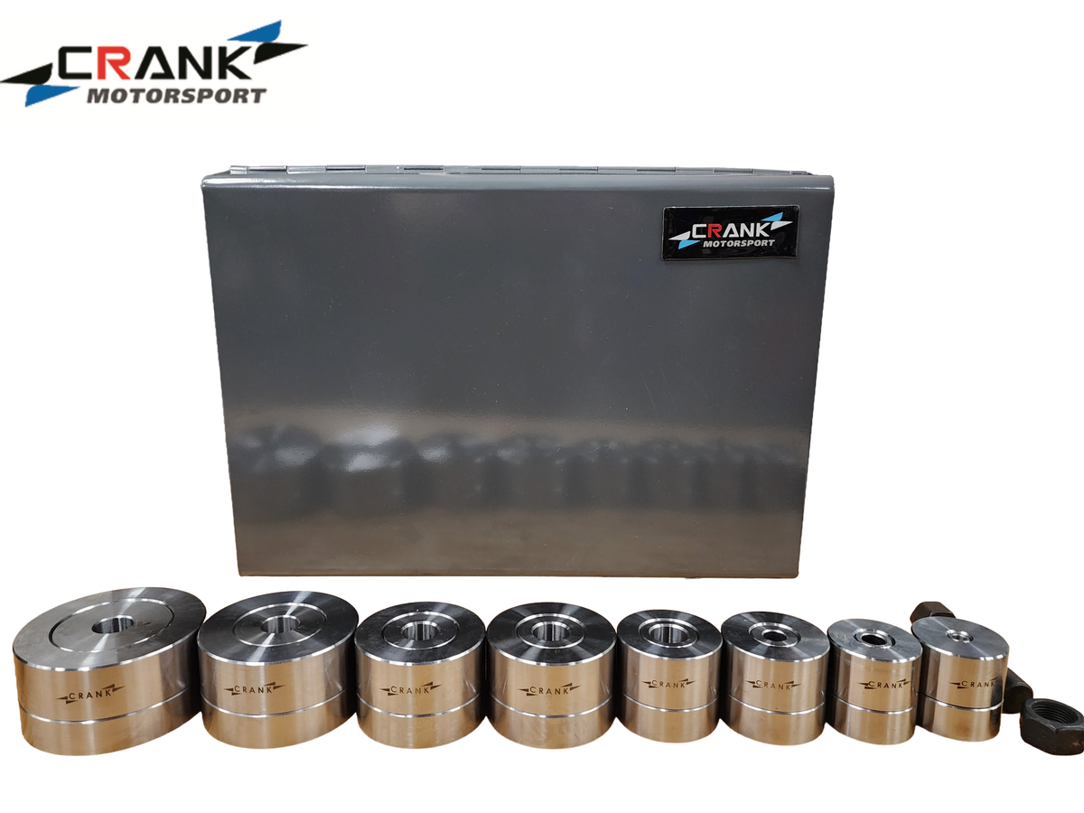 Crank Motorsport 16-Piece Taper Dimple Die Set – Professional Sheet Metal Tool