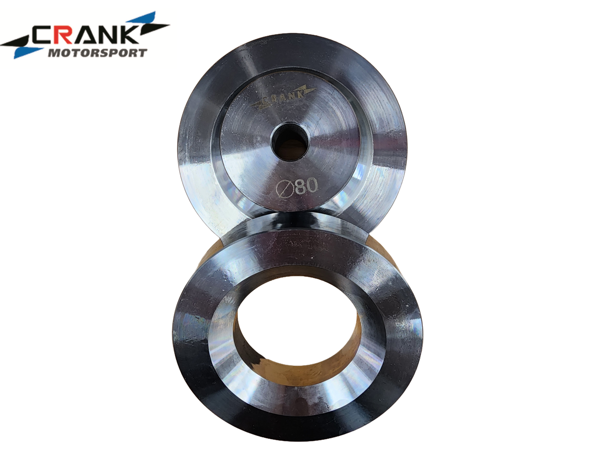 Crank Motorsport Taper Dimple Die Set – 80mm Shaft – 2 Piece – Professional Sheet Metal Tool