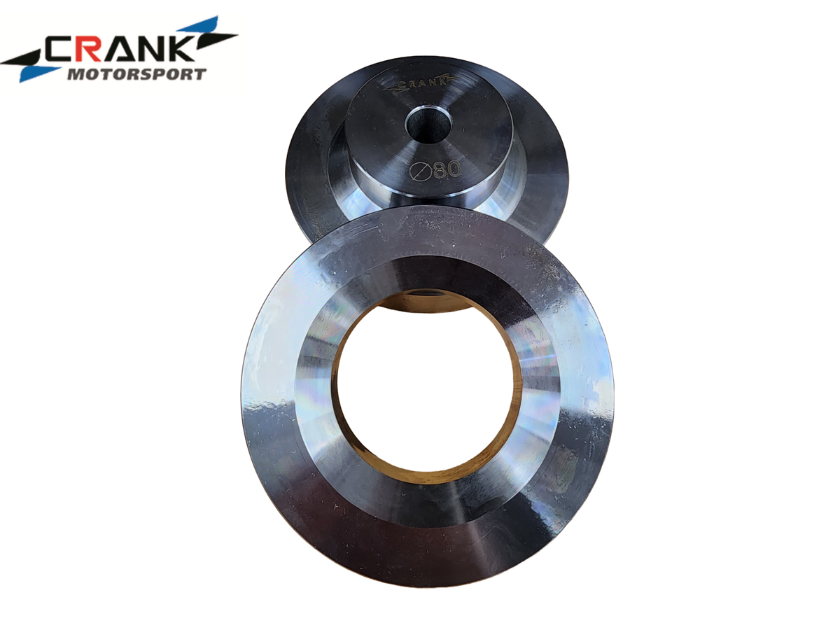 Crank Motorsport Taper Dimple Die Set – 80mm Shaft – 2 Piece – Professional Sheet Metal Tool