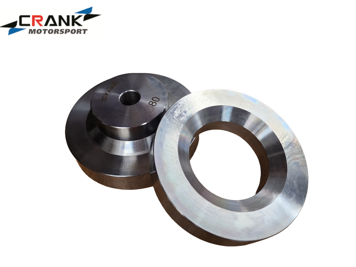 Crank Motorsport Taper Dimple Die Set – 80mm Shaft – 2 Piece – Professional Sheet Metal Tool