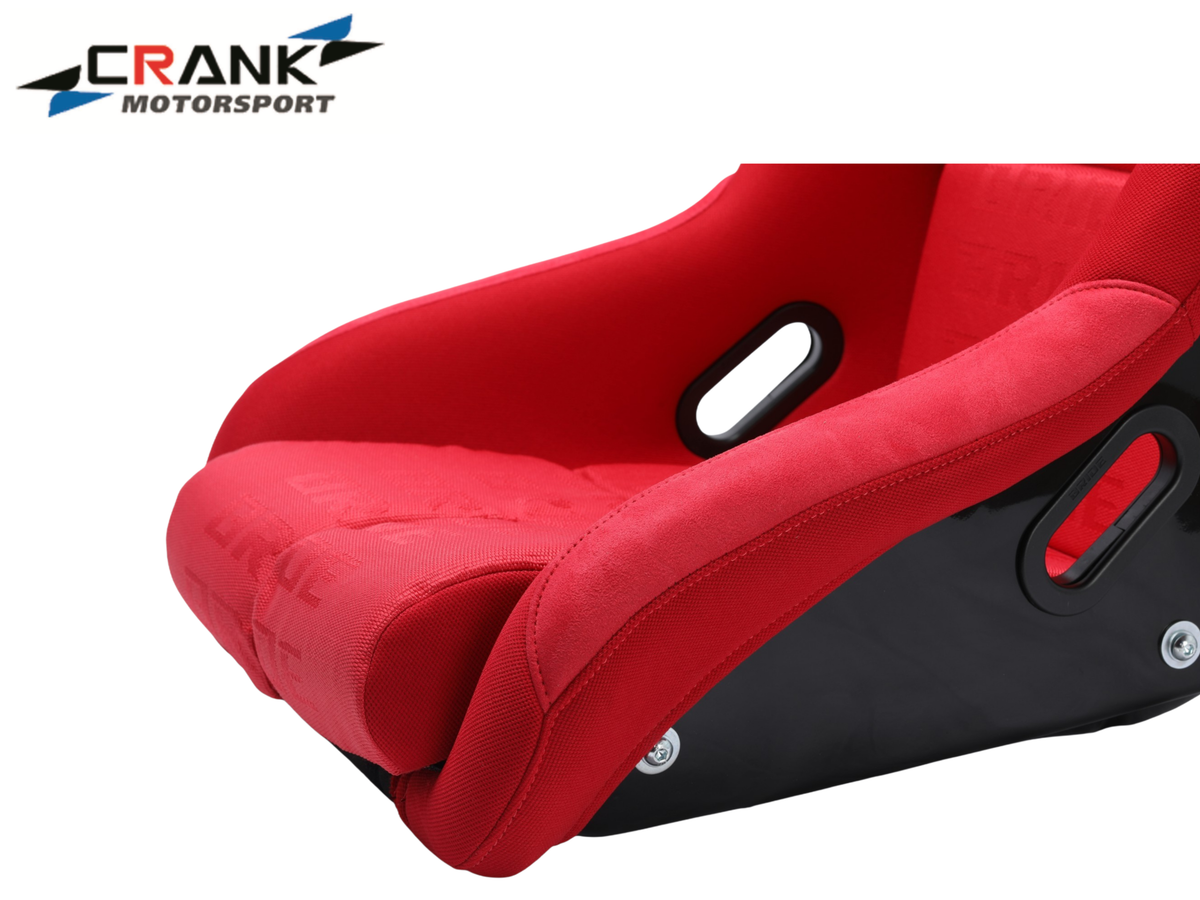 1x Crank Motorsport BRIDE VIOS II Fibreglass Racing Seat – Red, Grey, or Full Black – ADR Approved