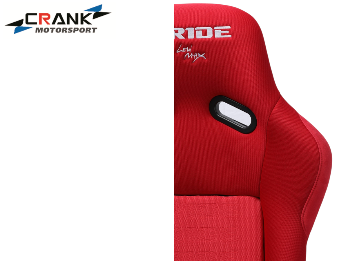 1x Crank Motorsport BRIDE VIOS II Fibreglass Racing Seat – Red, Grey, or Full Black – ADR Approved