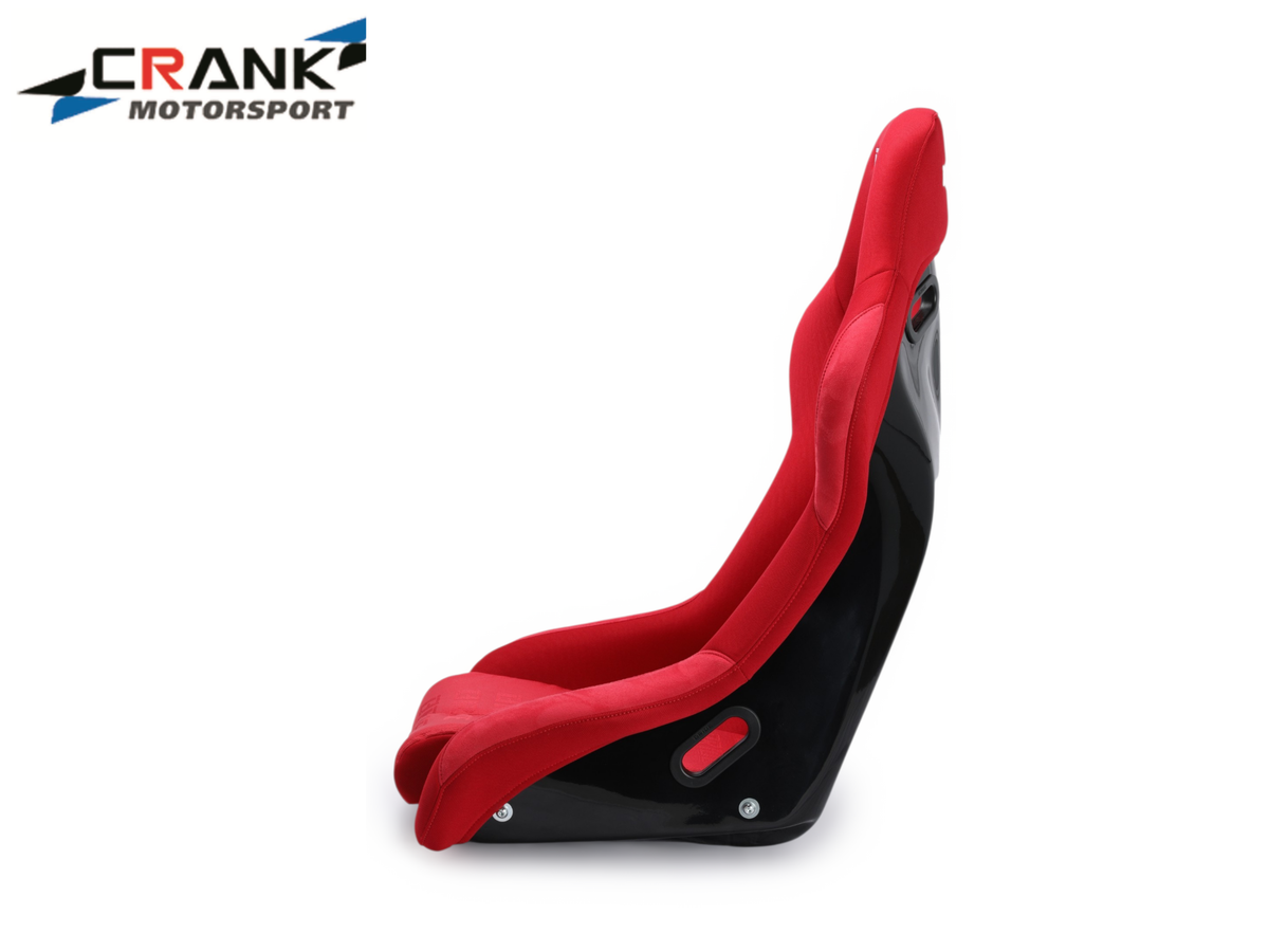 1x Crank Motorsport BRIDE VIOS II Fibreglass Racing Seat – Red, Grey, or Full Black – ADR Approved