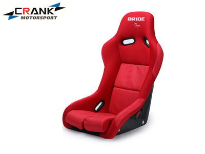 1x Crank Motorsport BRIDE VIOS II Fibreglass Racing Seat – Red, Grey, or Full Black – ADR Approved