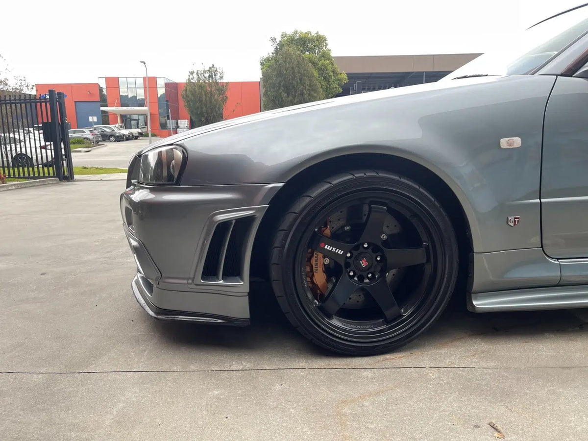R32-R34 GTR Carbon Ceramic Rotor & Pad Kit – Requires R35 GTR Brake Upgrade