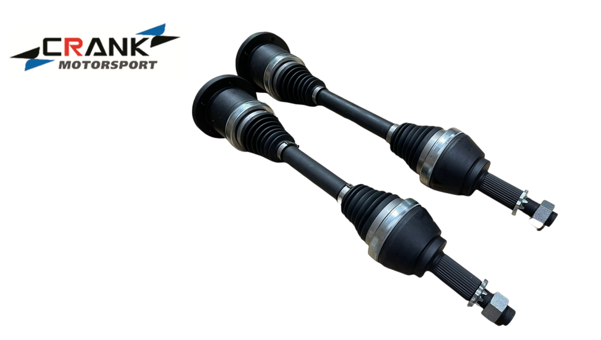 2x Crank Motorsport GTR Half Shaft / Axle Set – 6x M10, R32 R33 R34 S13 S14 S15 Non-V-Spec (1600HP Rated)